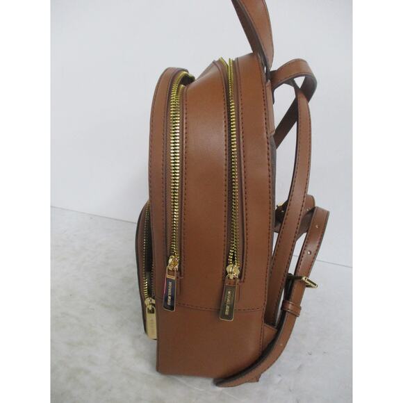 USED Michael Kors Women' Brown Backpack Medium - Picture 4 of 5